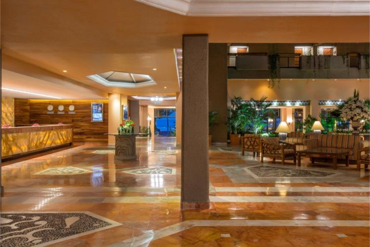 Recepción del Hotel Barceló Ixtapa
