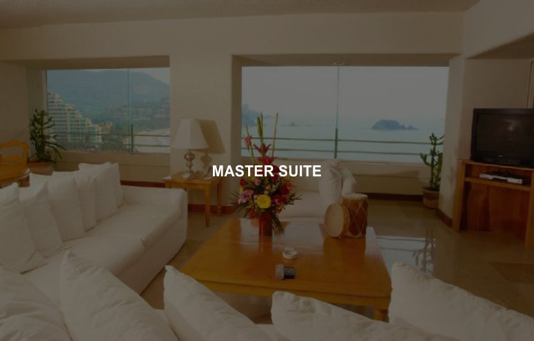 Hotel Emporio Ixtapa Habitaciones Máster Suite, vista al mar, acceso inmediato a la playa en Ixtapa Zihuatanejo